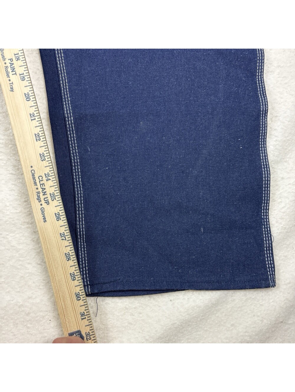 NEW Round House Bib Overalls Mens Size 56x30 Denim Made In USA - Picture 5 of 9